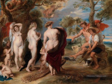 Peter Paul Rubens œuvres - Le Jugement de Paris Baroque Peter Paul Rubens